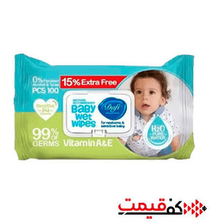 دستمال مرطوب برند دافی
